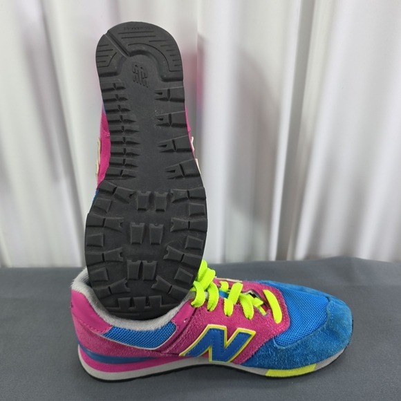 New Balance Kids' 574 Fashion Sneaker Cut Paste Kids Size US 2‎ Running Shoe - Picture 6 of 6